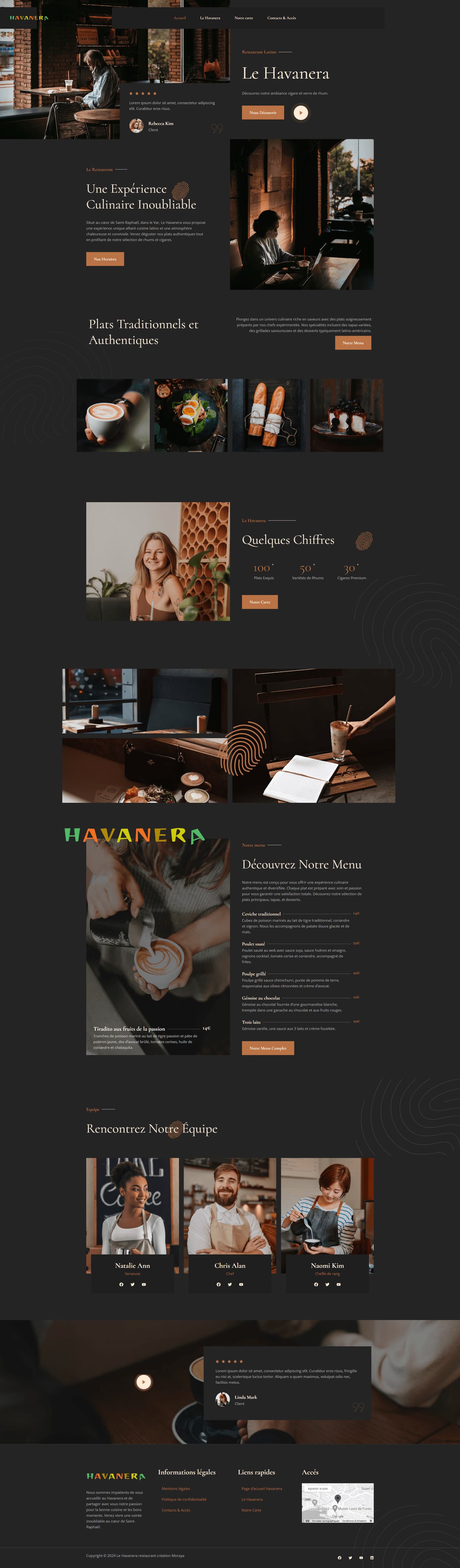 Havanera — site web 1