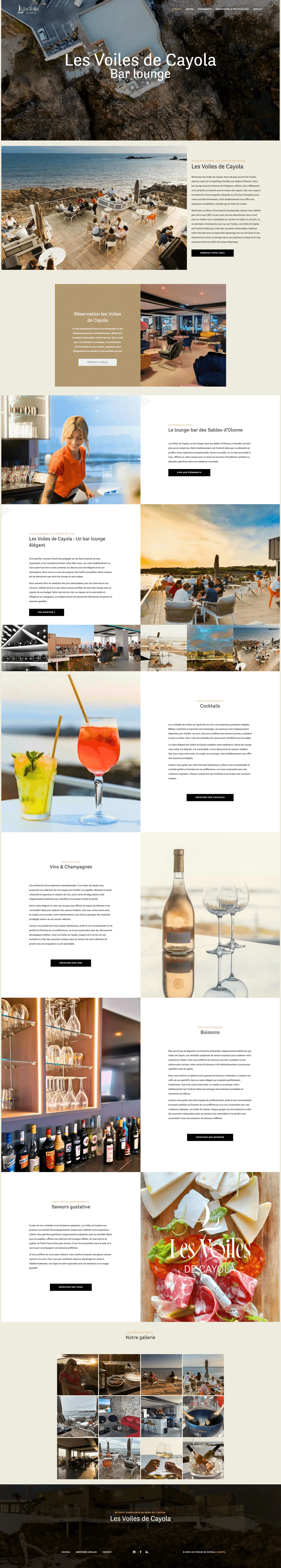 Les Voiles de Cayola — site web 1