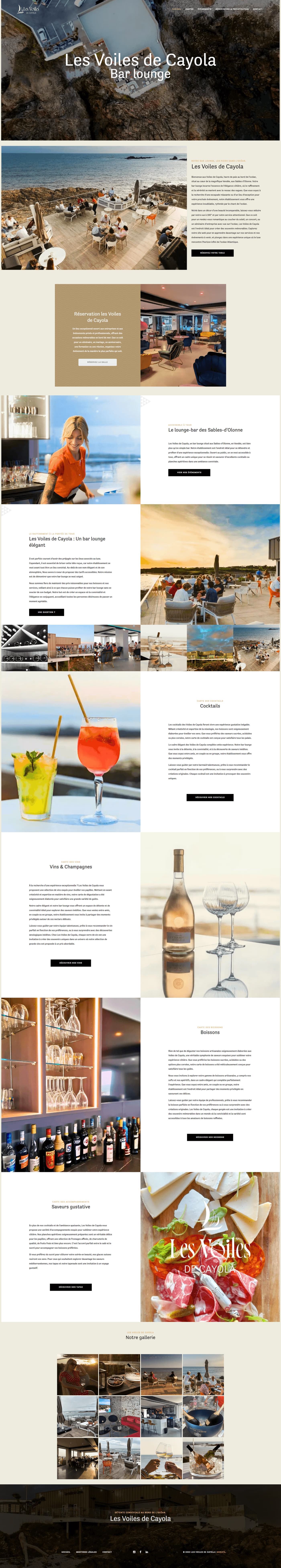 Les Voiles de Cayola — site web 1